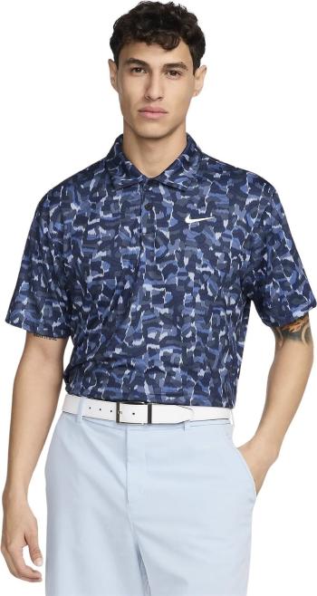 Nike Dri-Fit Tour Confetti Print Mens Ashen Slate/White L Polo košeľa