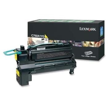 LEXMARK C792A1YG - originálny toner, žltý, 6000 strán