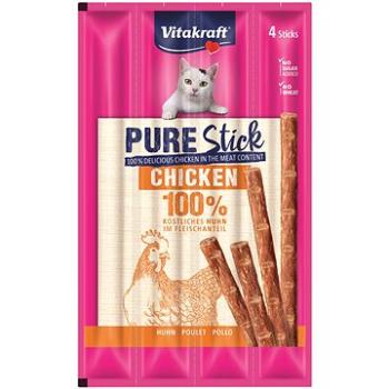 Vitakraft Cat pochúťka Pure Stick chicken 4× 5 g (4008239595706)