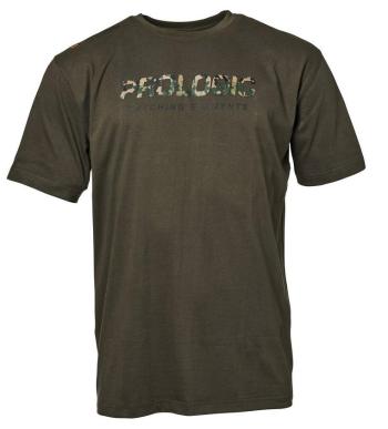 Prologic tričko camo letter t-shirt - xxl