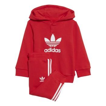 adidas  Komplety a súpravy HOODIE SET  Červená