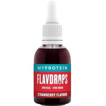 MyProtein FlavDrops 50 ml, jahoda (5055534306505)