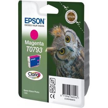 Epson T079340 purpurová (magenta) originálna cartridge