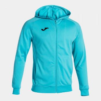 MENFIS ZIP-UP HOODIE FLUOR TURQUOISE 2XS