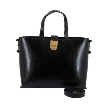 Pinko  BRIOCHE SHOPPER VITELLO  Tašky Čierna