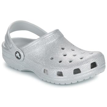 Crocs  Classic Glitter Clog K  Nazuvky Strieborná