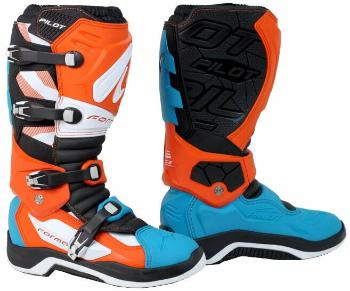 Forma Boots Pilot White/Orange/Aqua 42 Topánky