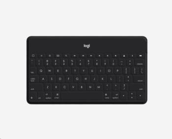 Logitech Bluetooth klávesnica Folio Keys-To-Go, UK - International, Black, Apple