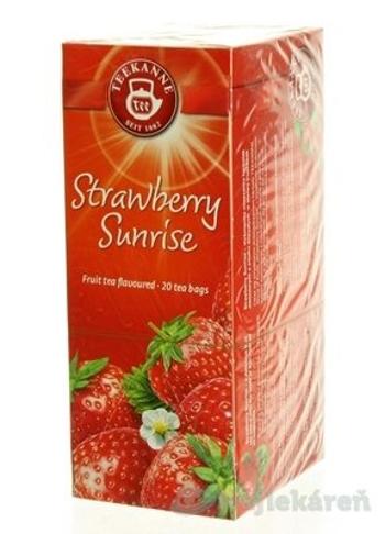 Teekanne čaj Strawbery Sunrise 20 x 2,5 g