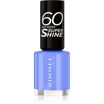 Rimmel 60 Seconds Super Shine lak na nechty odtieň 856 Blue Breeze 8 ml