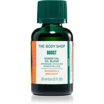 The Body Shop Boost Essential Oil Blend esenciálny mandarínkový olej s upokojujúcim účinkom Mandarin & Bergamot 20 ml