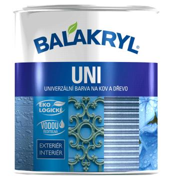 BALAKRYL UNI matný - Univerzálna vrchná farba 9 kg 0199 - čierna
