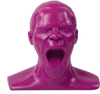 Oehlbach Scream Unlimited Plus stojan na slúchadlá Vhodné pre:slúchadlá on-ear, slúchadlá over-ear  purpurová