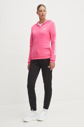 Tepláková súprava adidas Essentials dámska, ružová farba, IW8633