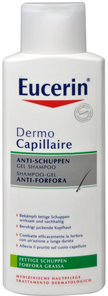 Eucerin Gélový šampón proti mastným lupinám DermoCapillaire 250 ml