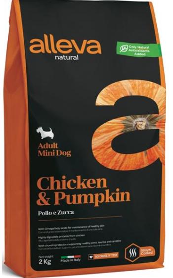 Alleva NATURAL dog adult mini chicken & pumpkin 12kg