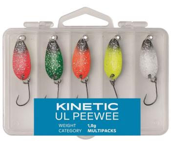 Kinetic plandavka ul peewee 5 ks - mix 1,8 a 3,5 g