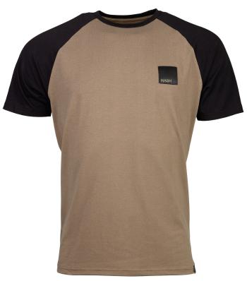Nash tričko elasta-breathe t-shirt black sleeves - veľkosť m
