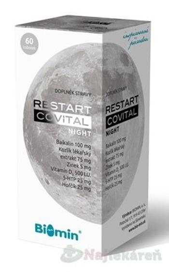 Biomin RESTART COVITAL NIGHT 60 kapsúl