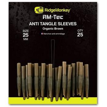 RidgeMonkey RM-Tec Anti Tangle Sleeves 25 mm Hnedý 25 ks (5060432143862)
