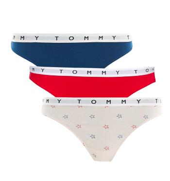 TOMMY HILFIGER - tangá 3PACK king red star - special limited edition-M