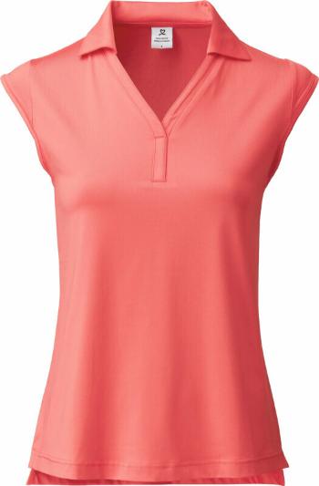 Daily Sports Anzio Sleeveless Polo Shirt Coral S