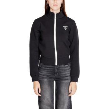 Guess  ANN FULL ZIP V3BQ12 KBCK2  Mikiny Čierna