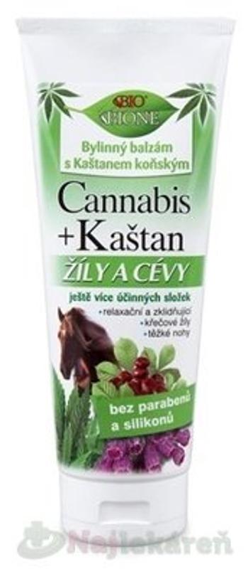 BC BIO Cannabis+Gaštan konský balzam Žily a cievy 200 ml