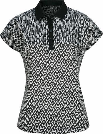 Callaway Womens Chev Geo Polo Caviar L