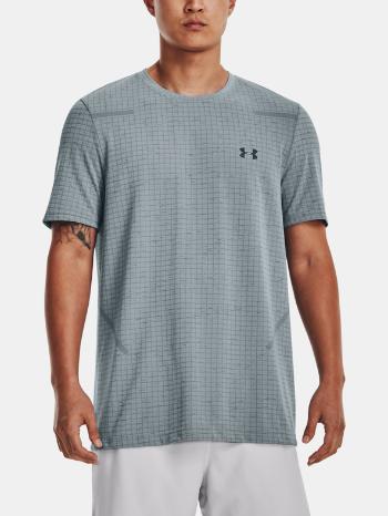 Under Armour UA Seamless Grid SS Tričko Modrá