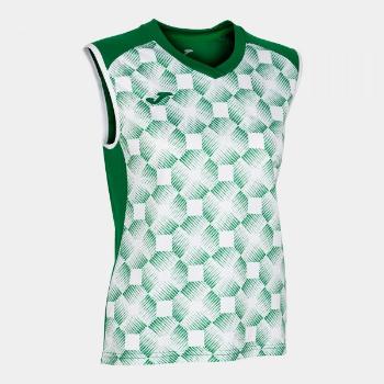 SUPERNOVA III SLEEVELESS SHIRT GREEN WHITE M