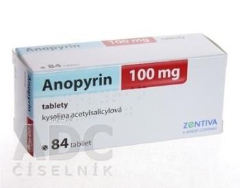 Anopyrin 100 mg 84 tbl