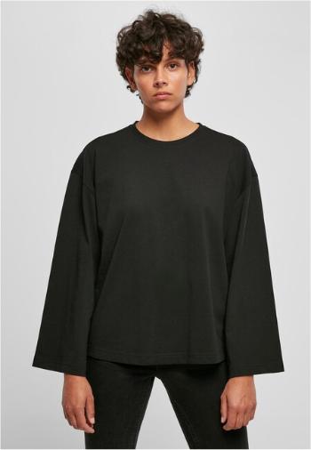 Urban Classics Ladies Organic Oversized Wide Longsleeve black - L