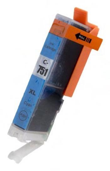 CANON CLI-751 C - kompatibilná cartridge, azúrová, 12ml