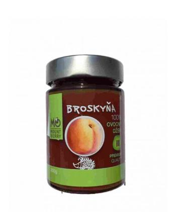 BIO 100% ovocný džem – broskyňový MOUNTBERRY  200 g