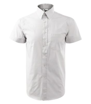 MALFINI Pánska košeľa s krátkym rukávom Chic - Biela | XL