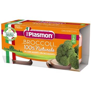 PLASMON bezlepkový zeleninový, brokolica 2× 80 g, 6 mes.+ (8001040418604)