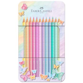 Faber Castell pastelové farbičky Sparkle 12 ks