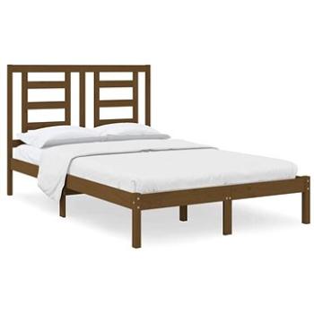 Rám postele medovo hnedý masívna borovica 90 × 200 cm, 3104336