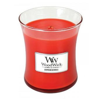 WOODWICK Vonná sviečka váza Crimson Berries 275 g