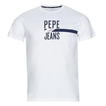 Pepe jeans  Tričká s krátkym rukávom SHELBY  Biela