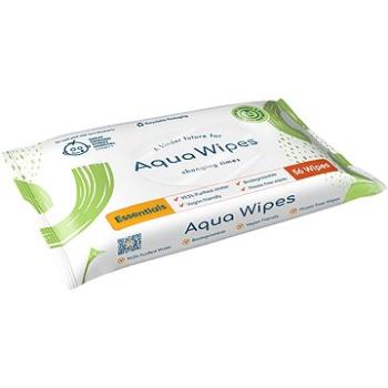 Aqua Wipes 100% rozložiteľné obrúsky 99 % vody, 56 ks (5060180400897)