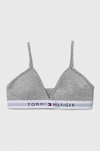 Detská podprsenka Tommy Hilfiger šedá farba