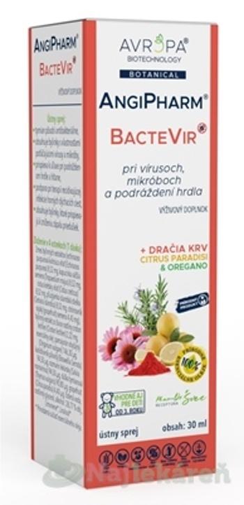 Avropa AngiPharm BacteVir ústny sprej 30 ml