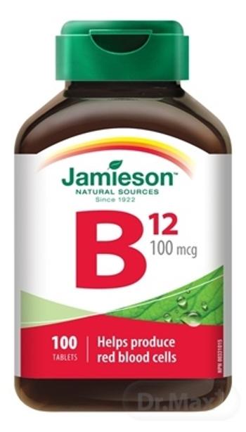 JAMIESON VITAMÍN B12 METYLKOBALAMÍN 100 µg