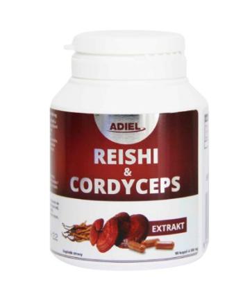 Adiel Reishi & Cordyceps 90 kapsúl