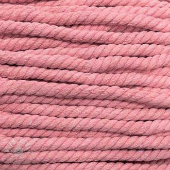 Bavlnená šnúra točená 12 mm pink