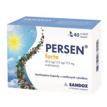 Persen Forte cps.dur.40(4x10)x87,5mg/17,5mg/17,5mg