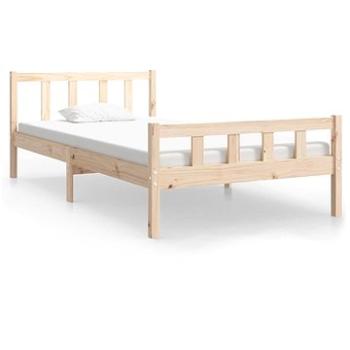 Rám postele masívne drevo 90 × 200 cm, 810664