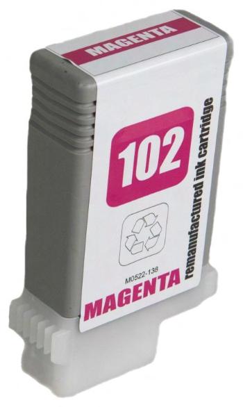 CANON PFI-102 M - kompatibilná cartridge, purpurová, 130ml